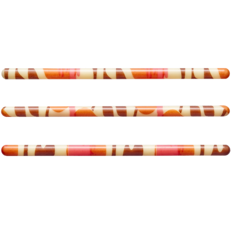 op. 228 szt. Bierki Tokyo - 33736 Barbara Decor - kolorowe patyczki z białej czekolady - wym. 5 x 135 mm