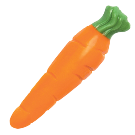 op. 336 szt. Marchewka - 33716 Barbara Decor - czekoladowa dekoracja do ciasta marchewkowego - dł. 44 mm