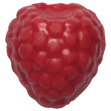 162 szt. RÓŻOWA MALINA dekoracja z białej czekolady dł. 23 mm 33825 Barbara Decor