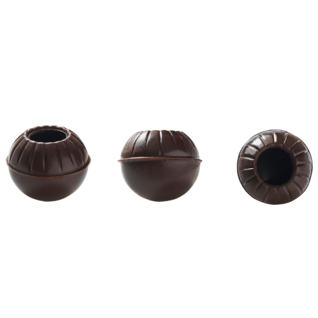 504 szt. KORPUSY TRUFLOWE Z CIEMNEJ CZEKOLADY 1030 Barbara Decor