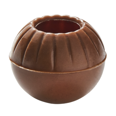 504 szt. KORPUSY TRUFLOWE Z MLECZNEJ CZEKOLADY 1031 Barbara Decor