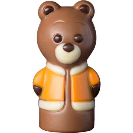 op. 40 g - Świąteczny zestaw mini figurek z mlecznej czekolady - prezent w dekoracyjnym pudełku