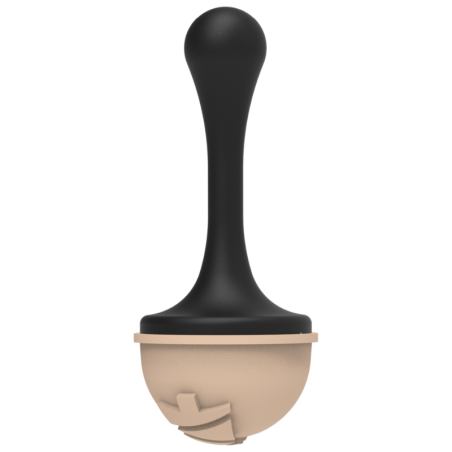 Semisfera 01 & Choco Stamp B - Silikomart - świąteczny zestaw do dekorowania pralin - forma z Tritanu + stemple silikonowe