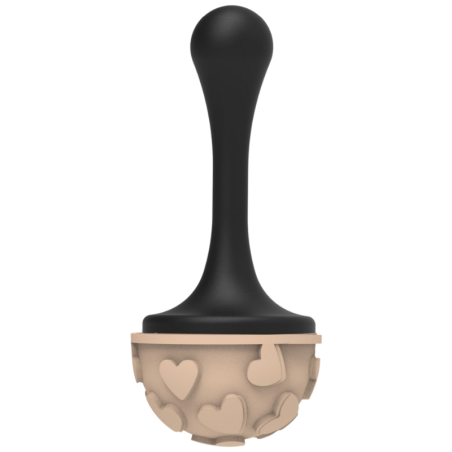 Semisfera 01 & Choco Stamp C - Silikomart - walentynkowy zestaw do dekorowania pralin - forma z Tritanu + stemple silikonowe