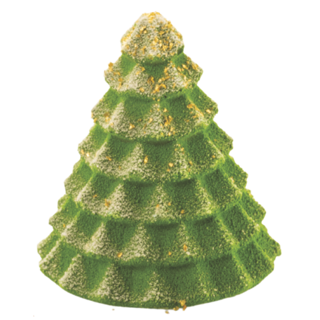 Sapin Magique Silikomart - choinka - forma silikonowa do monoporcji i deserów - śr. 67 x wys. 74 mm / poj. 85 ml x 6 porcji