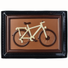 op. 75 g - Rower - dekoracyjna tabliczka czekoladowa - pakiet prezentowy w pudełku