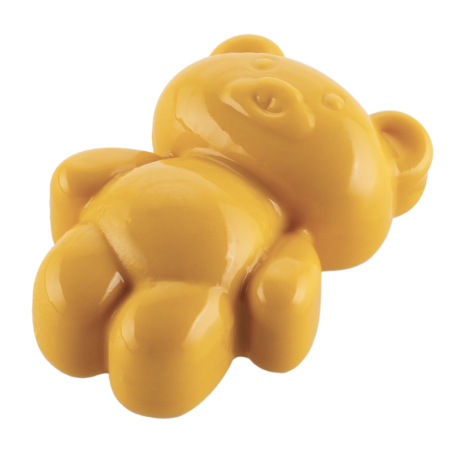 Teddy Bear XS 20 Silikomart - cukiernicza forma silikonowa małe misie - dł. 50 x szer. 36 x wys. 21 mm / poj. 20 ml x 18 porcji