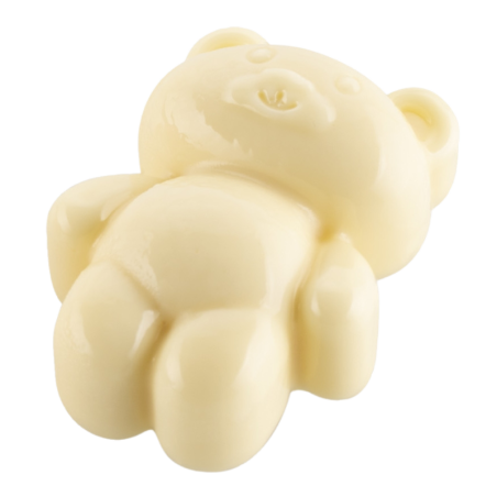 Teddy Bear XS 20 Silikomart - cukiernicza forma silikonowa małe misie - dł. 50 x szer. 36 x wys. 21 mm / poj. 20 ml x 18 porcji