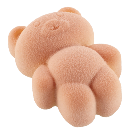 Teddy Bear XS 20 Silikomart - cukiernicza forma silikonowa małe misie - dł. 50 x szer. 36 x wys. 21 mm / poj. 20 ml x 18 porcji