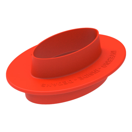 Oval 80 Silikomart - zestaw do owalnych monoporcji - forma silikonowa z wykrojnikiem - poj. 80 ml x 8 porcji