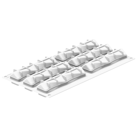 Twist 90 Silikomart - zestaw do monoporcji - śruba - forma silikonowa z wykrojnikiem - poj. 90 ml x 6 porcji