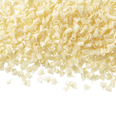 4 kg POSYPKA BIAŁA MIKRO 3325464 BARBARA DECOR dekoracyjne wiórki z białej czekolady 5 x 2 mm