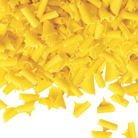 2.5 kg POSYPKA CYTRYNOWA 3325543 BARBARA DECOR dekoracyjne żółte wiórki z białej czekolady 9 x 5 mm