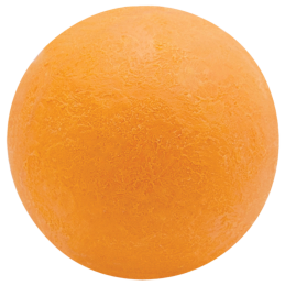 op. 49 szt. Kulki Uran - 331040 Barbara Decor - pomarańczowe kulki dekoracyjne z białej czekolady - śr. 27 mm