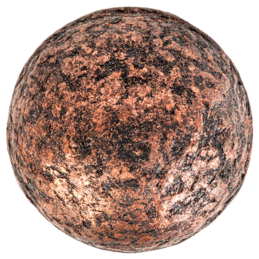 op. 49 szt. Perła Miedziana - 331058 Barbara Decor - miedziane kulki dekoracyjne z białej czekolady - śr. 27 mm