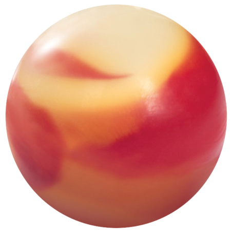 op. 126 szt. Kulki Mars - 331032 Barbara Decor - cieniowane kulki dekoracyjne z białej czekolady - śr. 25 mm