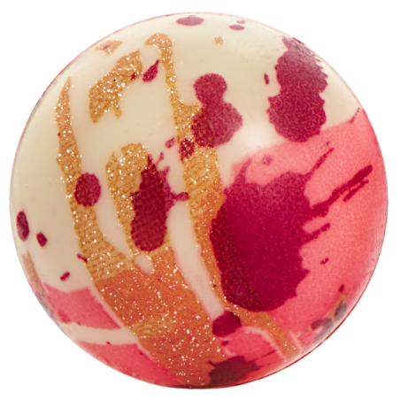 op. 112 szt. Kulki Florence - 33746 Barbara Decor - trójwymiarowe dekoracje z białej czekolady - śr. 24 mm