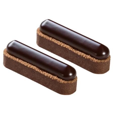 PX3211 Pill Pavoni - cukiernicza forma silikonowa - dł. 117 x szer. 24.5 x wys. 19.5 mm / poj. 40 ml x 10 porcji