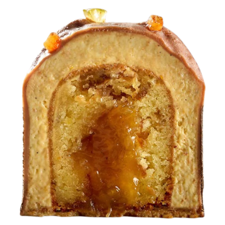 PX43113 Panettone Pavoni Italia - forma silikonowa do świątecznych deserów - śr. 55 x wys. 65 mm / poj. 130 ml x 15 porcji