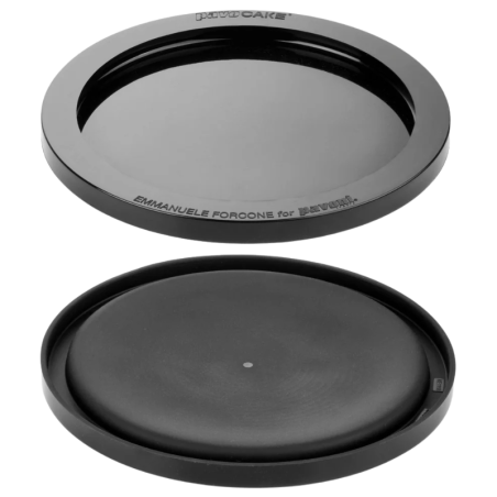 KE111 Biscuit Pavoni - zestaw form silikonowych do tortu w kształcie ciasteczka z kremem - śr. 160 x wys. 52 mm / poj. 920 ml