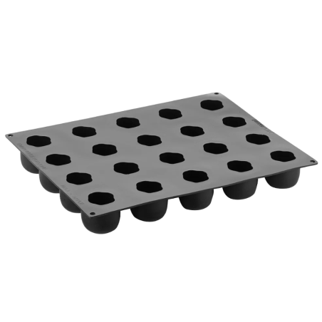 PX4330 Jabłko - forma silikonowa do deserów w kształcie owoców - śr. 55 x wys. 48 mm / poj. 90 ml x 20 porcji