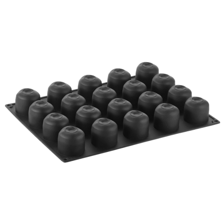 PX4330 Jabłko - forma silikonowa do deserów w kształcie owoców - śr. 55 x wys. 48 mm / poj. 90 ml x 20 porcji