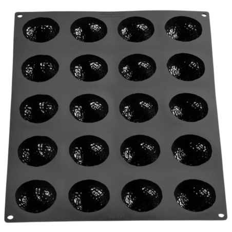 PX4359 Citron - forma silikonowa do deserów w kształcie cytryny - śr. 60 x wys. 37 mm / poj. 65 ml x 20 porcji