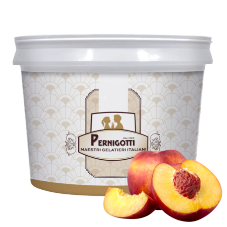 op. 3.5 kg PASTA PESCA GIALLA 12094781 PERNIGOTTI skoncentrowana pasta brzoskwiniowa z kawałkami owoców