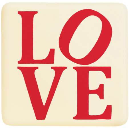 210 szt. TY I JA 33900 BARBARA DECOR dekoracyjny zestaw walentynkowych plakietek z białej czekolady 35 x 35 mm