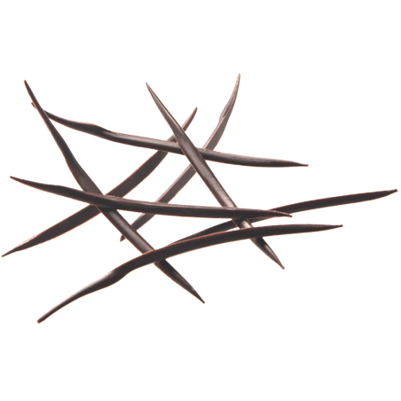 2,5kg JEŻOWIEC dekoracja z ciemnej czekolady 331561 Barbara Decor