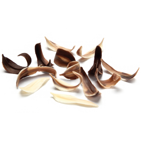 2,5 kg LISTKI WIERZBY MARMURKOWE 50 mm dekoracja czekoladowa 333307 Barbara Decor