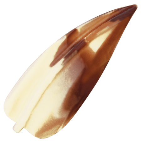 320 szt. LIŚCIE MIMOZY MARMURKOWE dekoracja czekoladowa 3395 Barbara Decor