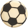 189 szt. BIAŁO-CZARNA PIŁKA FOOTBALL dekoracja z białej czekolady ∅ 30 mm 3445 Barbara Decor