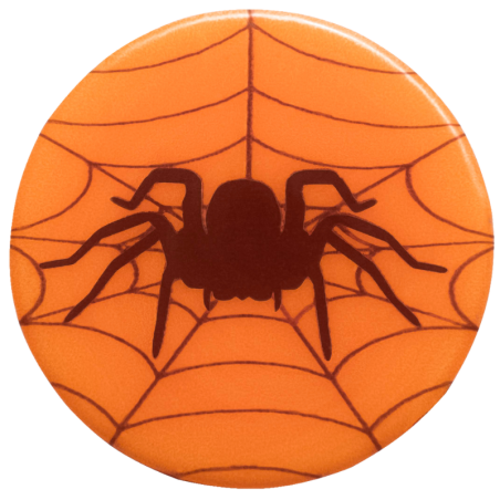 op. 189 szt. Pająki - 33774 Barbara Decor - zestaw dekoracji czekoladowych na Halloween - 30 mm