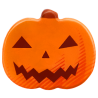 op. 105 szt. Czekoladowe Dynie zestaw na Halloween - 33764 Barbara Decor - dekoracje z białej czekolady - dł. 29 mm