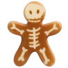 op. 135 szt. Czekoladowe Mumie zestaw na Halloween - 33767 Barbara Decor - dekoracje z białej czekolady - dł. 36 mm