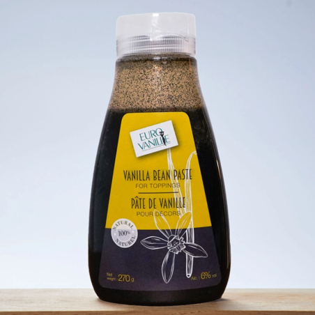 op. 270 g Pasta waniliowa z ziarnami wanilii Bourbon z Madagaskaru - Eurovanille