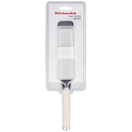 Tarka ręczna z drobnym ostrzem ze stali nierdzewnej - dł. 32 cm - kremowy uchwyt z tworzywa - KitchenAid