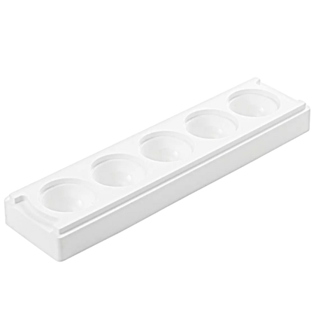 MUL3D 48 Silikomart - zestaw do trójwymiarowych monoporcji i deserów - kula - śr. 48 mm / poj. 58 ml x 5 porcji