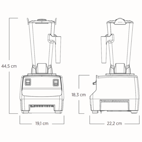 Drink Machine Two-Speed ® Vitamix - blender barowy z dwoma ustawieniami trybu pracy