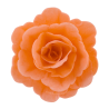 18 szt. ŁOSOSIOWA RÓŻA CHIŃSKA ŚREDNIA 201518 ROSE DECOR jadalna dekoracja waflowa - 55 mm