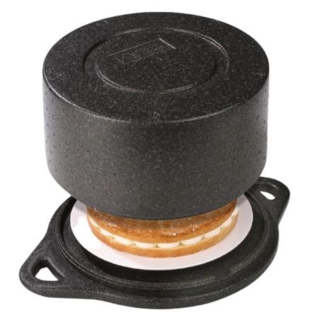 Termobox na tort - transportowy pojemnik izotermiczny - śr. 34 x wys. 15 cm - nr kat. 4000249318 Thermohauser