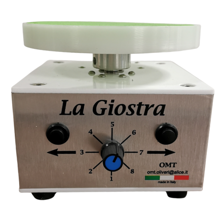 La Giostra - elektryczna patera obrotowa z regulacją prędkości - do dekorowania wyrobów cukierniczych