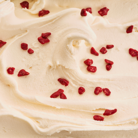 op. 400 g Liofilizowane kawałki truskawek pokryte warstwą tłuszczu kakaowego - Crispy Wet Proof - Sosa Ingredients