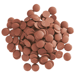 op. 1 kg Mleczna czekolada z karmelem - Lactee Caramel 31% Cacao Barry - kuwertura czekoladowa w kaletkach