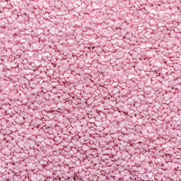 op. 250 g Serduszka różowe - śr. 3 mm - walentynkowe konfetti cukrowe - posypka dekoracyjna