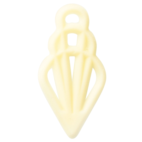 650 szt. Ażurki FINEZJA z białej czekolady 33104 Barbara Decor