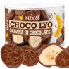 op. 170 g Liofilizowane banany w polewie z mlecznej czekolady - Banana in Chocolate - CHOCO LYO Mixit