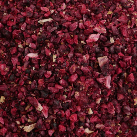 op. 100 g Jeżyna liofilizowana - grys - chrupiąca posypka owocowa