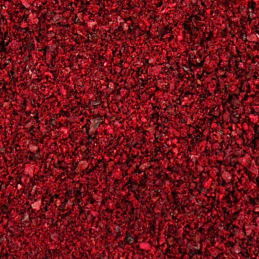 op. 100 g Czerwona porzeczka liofilizowana - grys - chrupiąca posypka owocowa